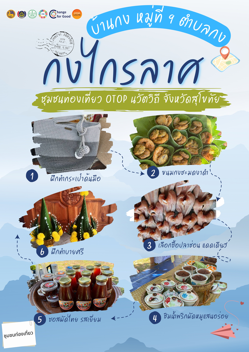 ชุมชนท่องเที่ยว OTOP นวัตวิถี สัมผัสเสน่ห์แห่งบ้านกงผ่านกิจกรรมสุดอบอุ่นและของอร่อยขึ้นชื่อประจำถิ่น