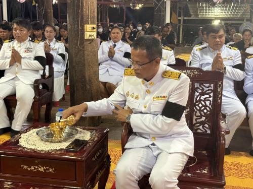 พิธีบำเพ็ญกุศลปัณรสมวาร 15 วัน เพื่ออุทิศถวายเป็นพระราชกุศลแด่สมเด็จพระนางเจ้าสิริกิติ์ พระบรมราชินีนาถ พระบรมราชชนนีพันปีหลวง