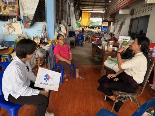 ประชาสัมพันธ์เชิญชวนผู้ประกอบการ OTOP เข้าร่วมโครงการ “คนละครึ่ง พลัส”