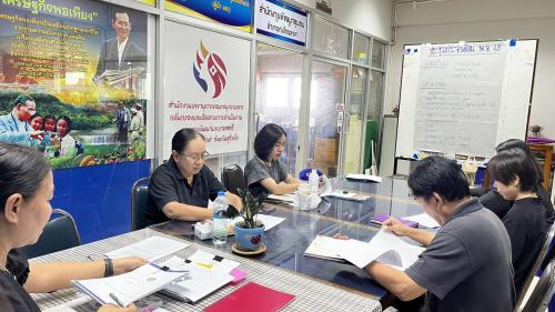 ประชุมเจ้าหน้าที่พัฒนาชุมชนอำเภอ ประจำเดือนพฤศจิกายน 2568