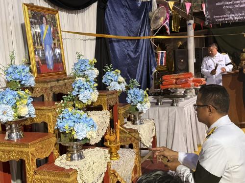 พิธีบำเพ็ญกุศลปัณรสมวาร 15 วัน เพื่ออุทิศถวายเป็นพระราชกุศลแด่สมเด็จพระนางเจ้าสิริกิติ์ พระบรมราชินีนาถ พระบรมราชชนนีพันปีหลวง