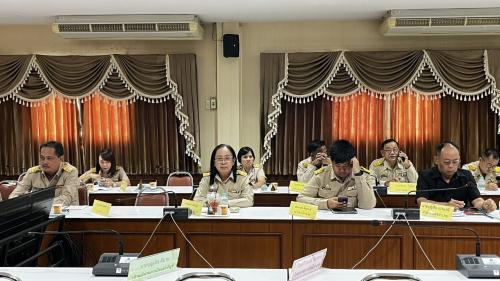 ประชุมหัวหน้าส่วนราชการประจำอำเภอกงไกรลาศ ครั้งที่ 11/2568