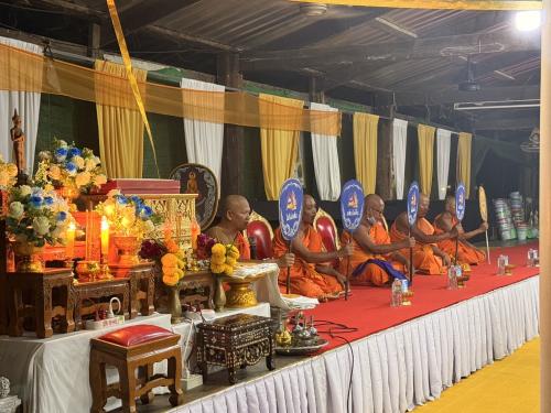 พิธีบำเพ็ญกุศลปัณรสมวาร 15 วัน เพื่ออุทิศถวายเป็นพระราชกุศลแด่สมเด็จพระนางเจ้าสิริกิติ์ พระบรมราชินีนาถ พระบรมราชชนนีพันปีหลวง