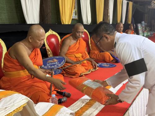 พิธีบำเพ็ญกุศลปัณรสมวาร 15 วัน เพื่ออุทิศถวายเป็นพระราชกุศลแด่สมเด็จพระนางเจ้าสิริกิติ์ พระบรมราชินีนาถ พระบรมราชชนนีพันปีหลวง