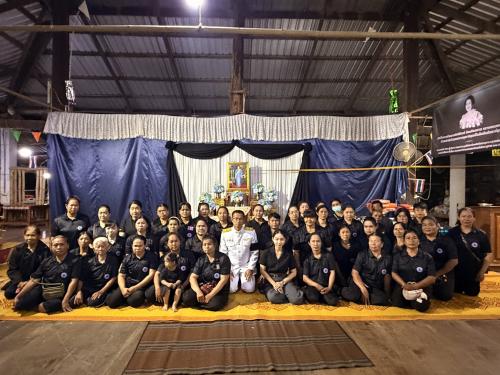 พิธีบำเพ็ญกุศลปัณรสมวาร 15 วัน เพื่ออุทิศถวายเป็นพระราชกุศลแด่สมเด็จพระนางเจ้าสิริกิติ์ พระบรมราชินีนาถ พระบรมราชชนนีพันปีหลวง