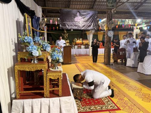 พิธีบำเพ็ญกุศลปัณรสมวาร 15 วัน เพื่ออุทิศถวายเป็นพระราชกุศลแด่สมเด็จพระนางเจ้าสิริกิติ์ พระบรมราชินีนาถ พระบรมราชชนนีพันปีหลวง